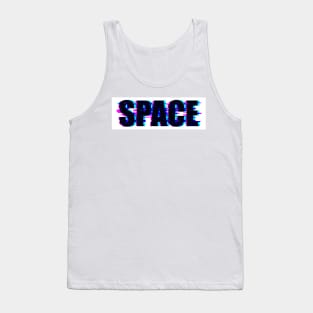 Stylish glitch effect Tank Top